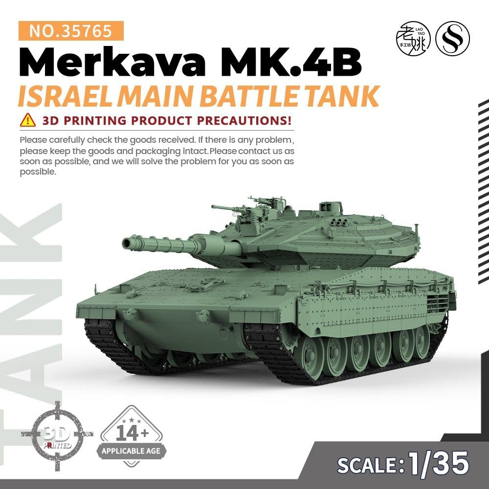 MRY-SFW SS35765 1/35 Maquette militaire Israël Merkava MK.4B Char de combat principal