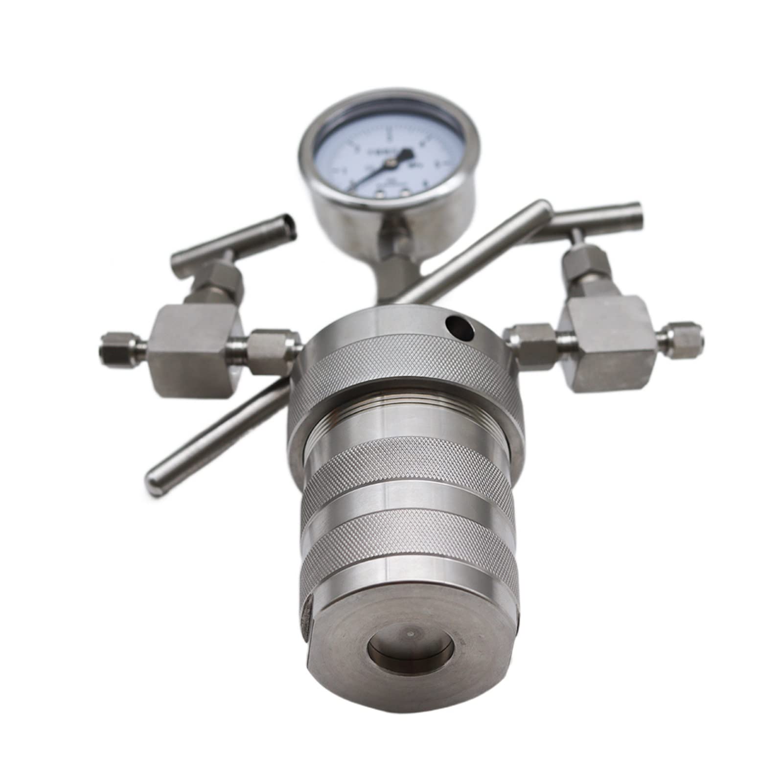 Recipiente de reactor de autoclave de síntesis hidrotermal + indicador de salida de entrada 25ml 6Mpa,Para Conseguir Una Gran Estabilidad