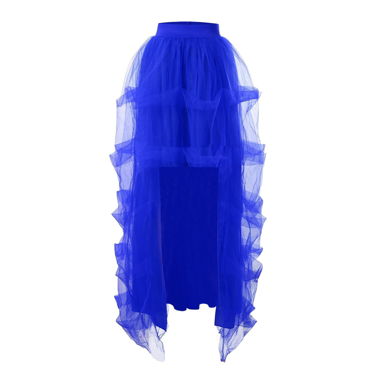 Generisch Tüllrock Mit Glitzer Damen Pailletten Petticoat, Damen Kostüm Tüllrock Tütü 50er Karneval Tütü Rock Retro Tutu Kurz Ballett Unterrock Petticoat Rot Abschlussball Party Faltenkleid