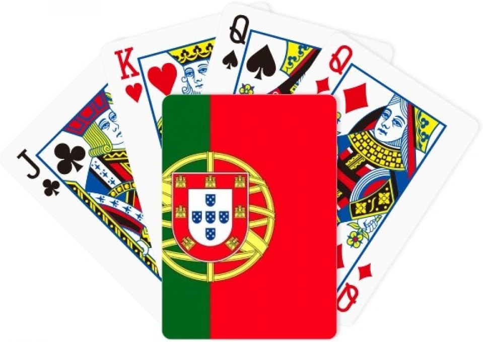 DIYthinker Portugal National Flag Europe Country Poker Playing Cards Tabletop Game Gift