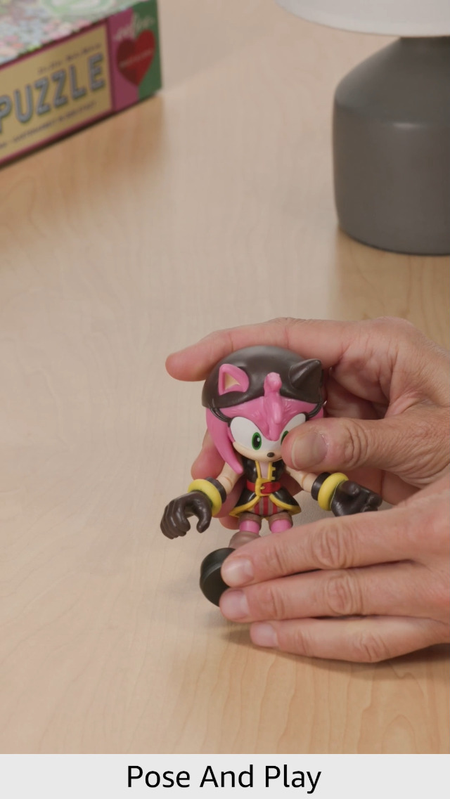 Amazon.com: Sonic Prime 5-inch Black Rose - No Place Action Figure