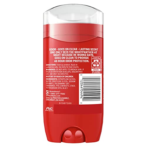 Old Spice Aluminum Free Deodorant for Men, Nightpanther, 3 Oz image 4