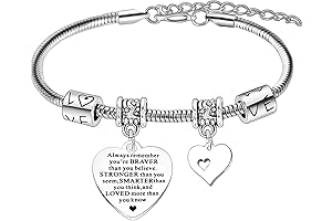 Inspirational Bracelets for Girls Braver Than You Believe