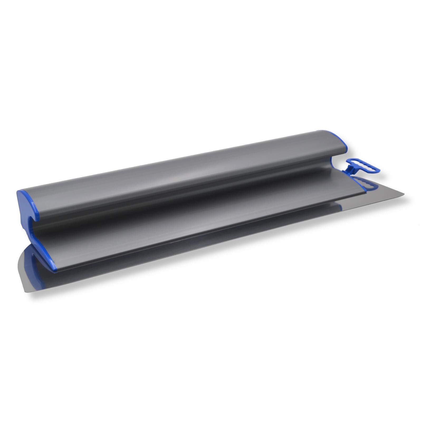 DEWEPRO® 9-teiliges Flächenspachtelset im stabilen Transportkoffer inkl. 5 Flächenspachteln, Teleskopstange, Putzwalze und Spachtel