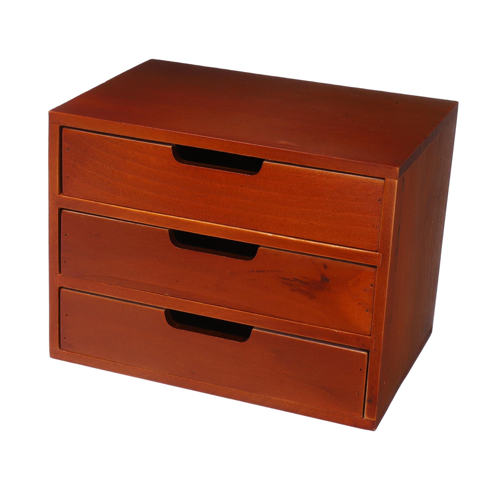 Boîte à bijoux en bois multicouche Angoily avec tiroirs de rangement