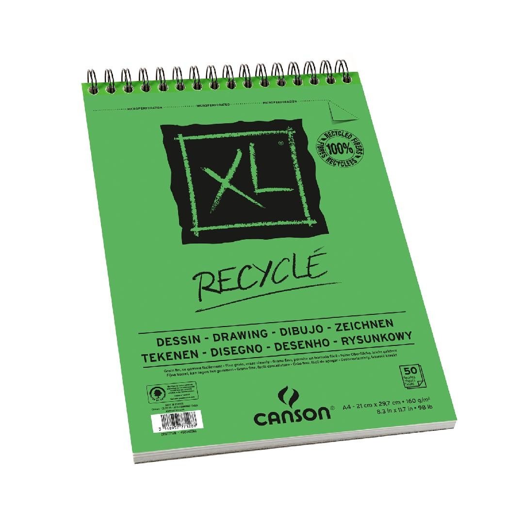 CANSON Skizzen- und Studienblock "XL RECYCLED", DIN A4