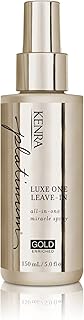 Kenra Platinum Luxe One Leave-In | All-In One Miracle Spray | Enriched with Precious Gold | Opulent Slip & Shine | Thermal/Heat Protection | Medium To Coarse Hair
