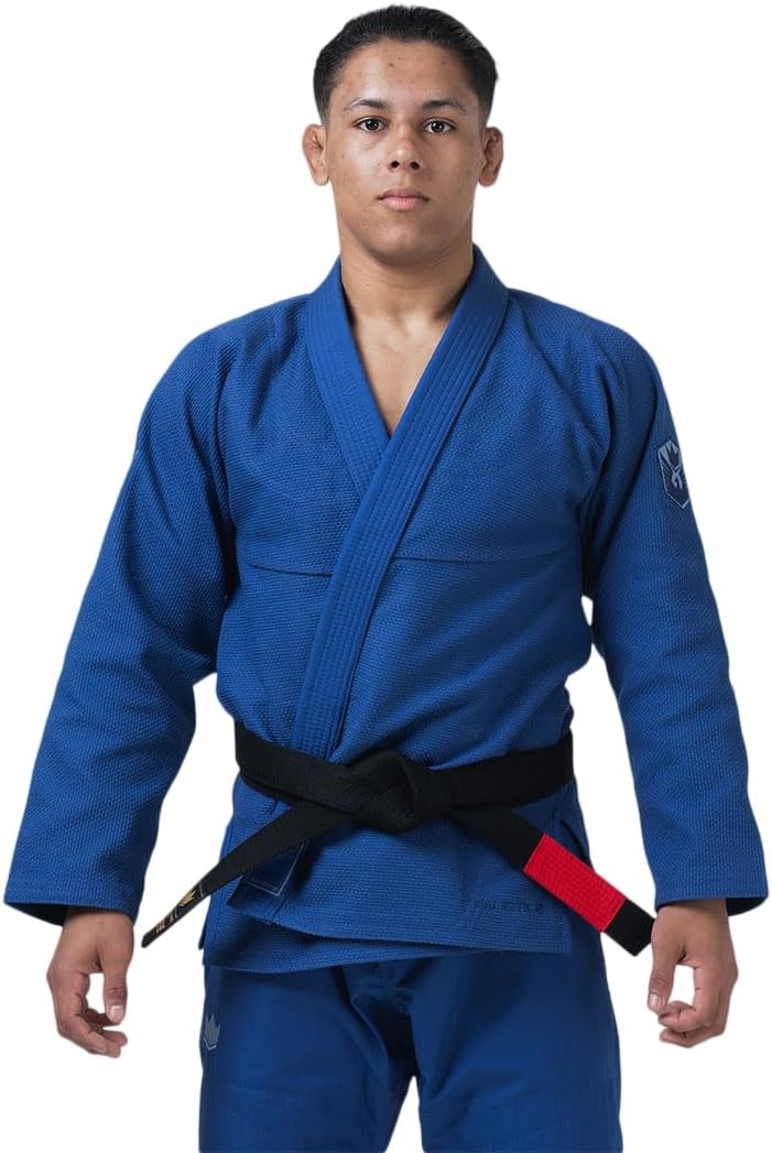 KINGZ Balistico Mens Jiu Jitsu Gi – IBJJF 2024 Legal, Pearl Weave Jacket & 8 oz Ripstop Pants