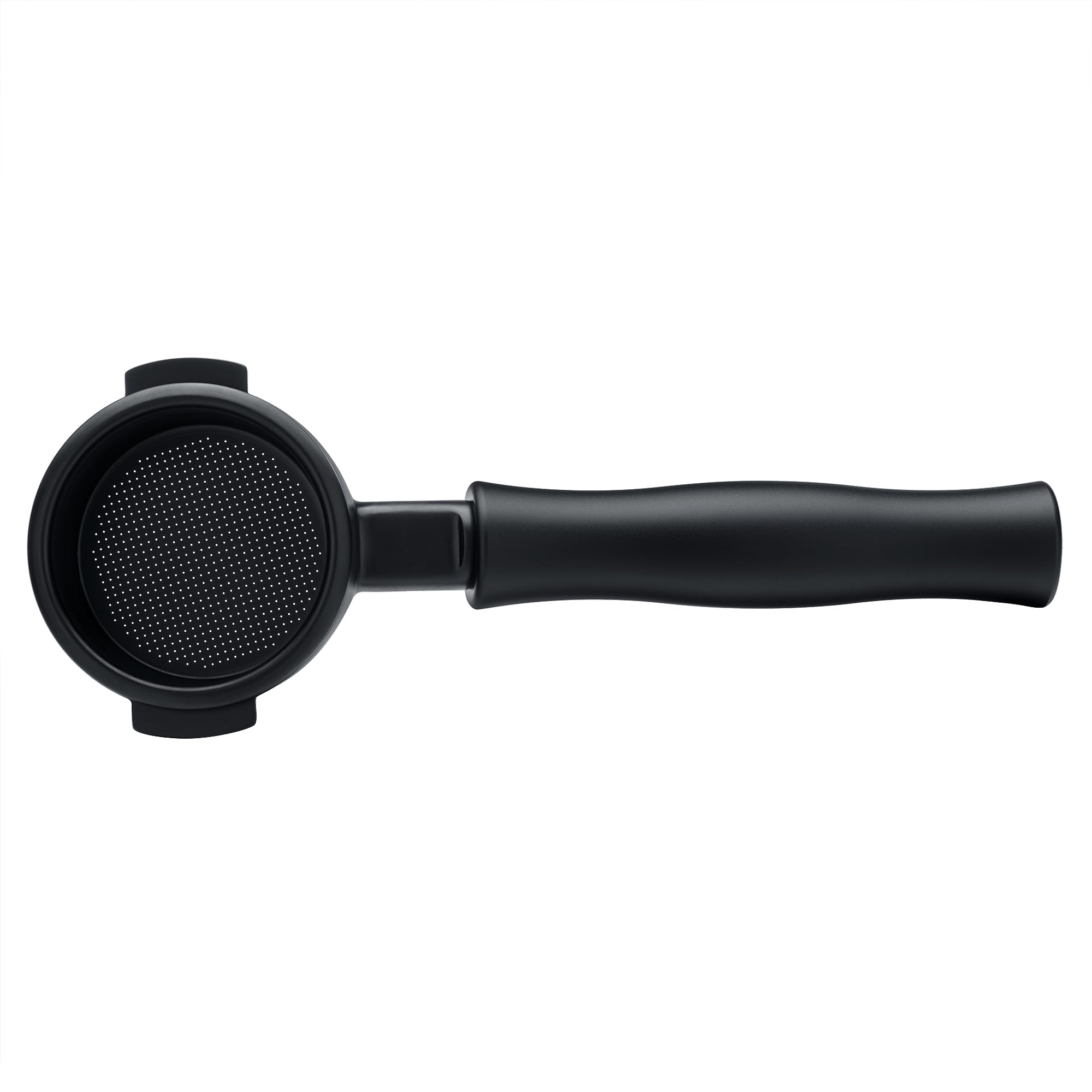 Normcore Portafiltro desnudo sin fondo de 58 mm para La Marzocco, cabezal de grupo de portafiltros con revestimiento PVD de titanio, compatible con máquinas de espresso La Marzocco Linea Mini, Linea
