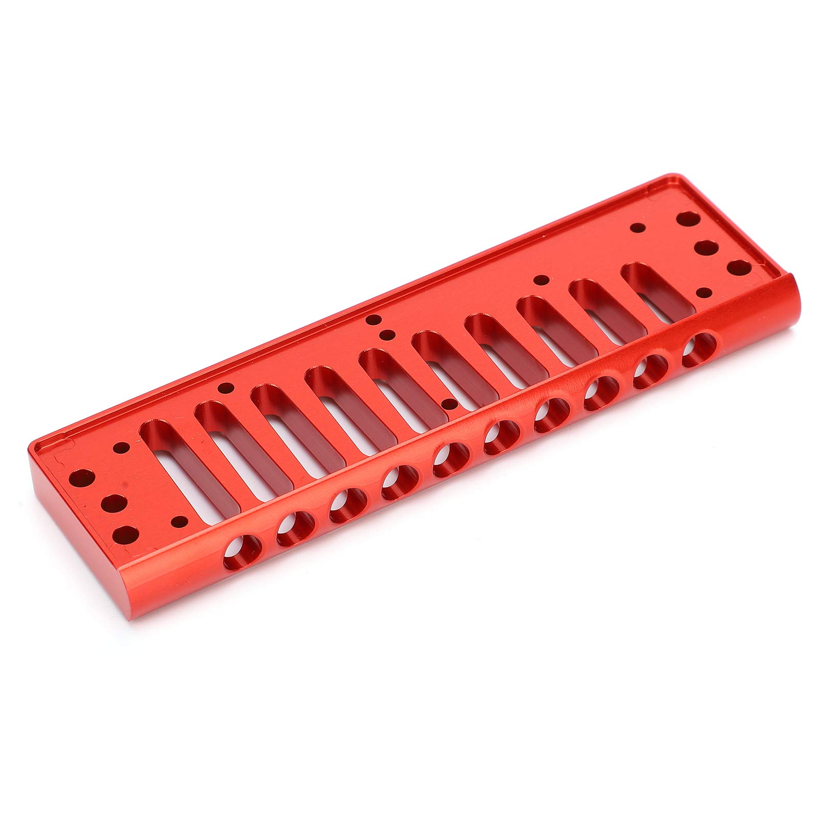 Peigne Harmonica, Peigne Harmonica 10 Trous Petite Taille Excellente Fabrication Alliage D'aluminium Confortable Pour Les Amateurs D'harmonica Pour Les Pièces D'instruments De Musique