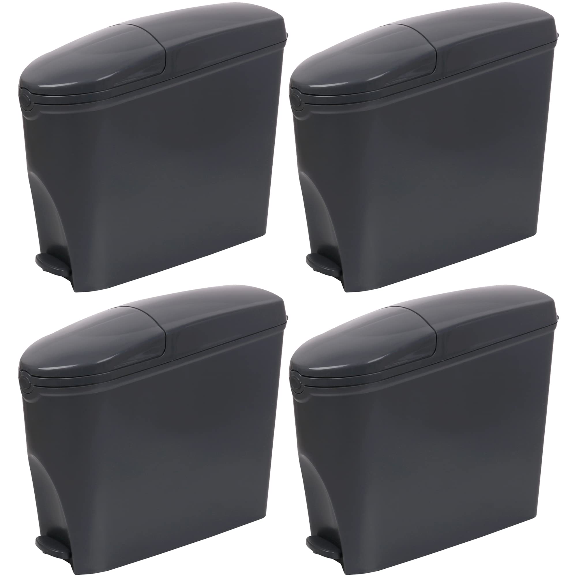 Washbin SUPAWASH-PRO Sanitary Bin 20L Slimline Washrooms Toilets Hygienic ...
