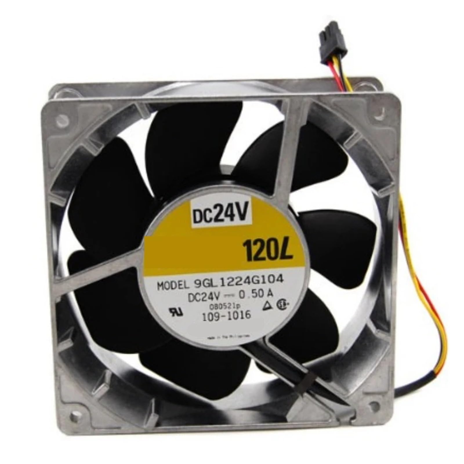 BALYDLUL 1PCS 9GL1224G104 24V 0.50A 120L Cooling Fan