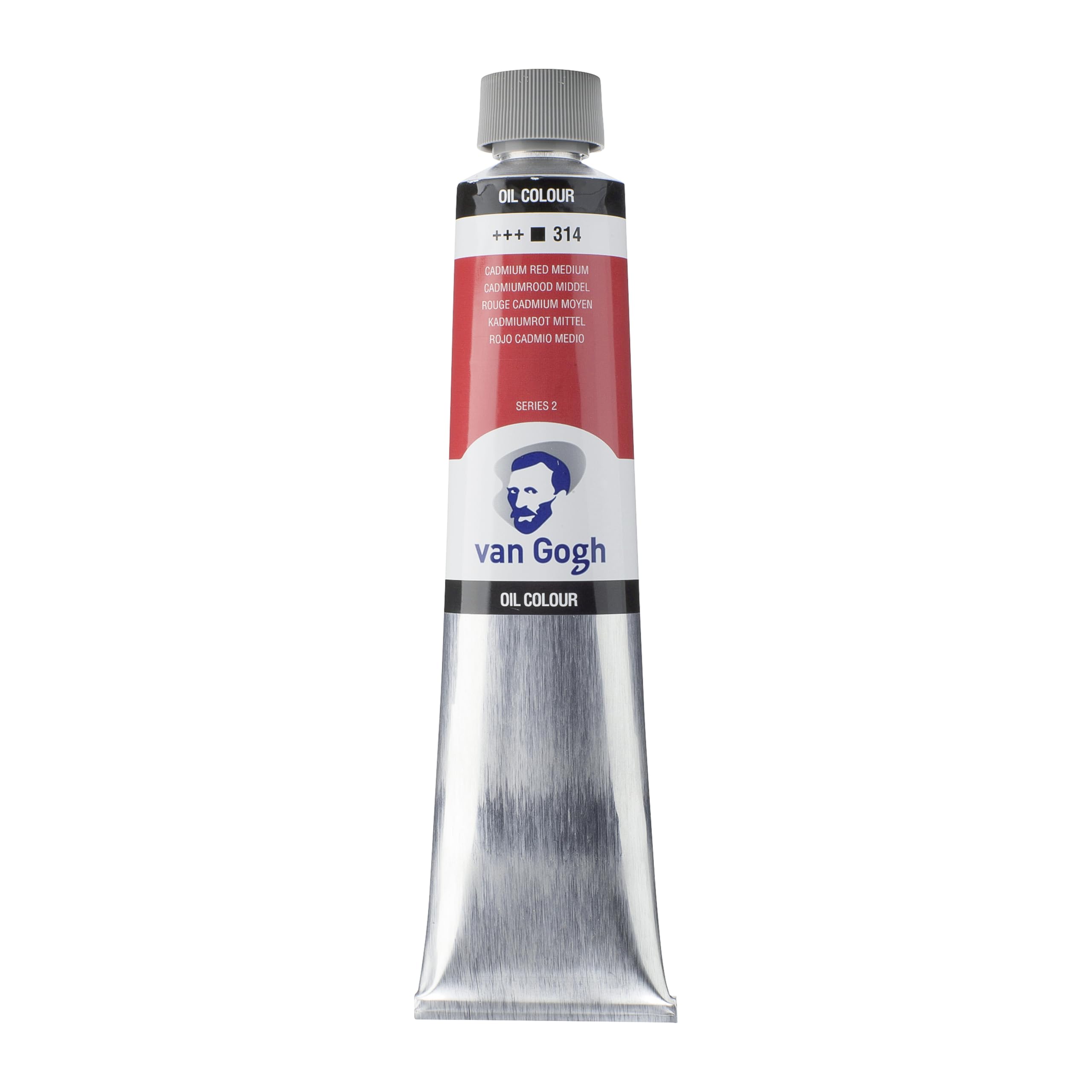 Van Gogh Oil Colour Paint, 200ml Tube, Cadmium Red Medium 314