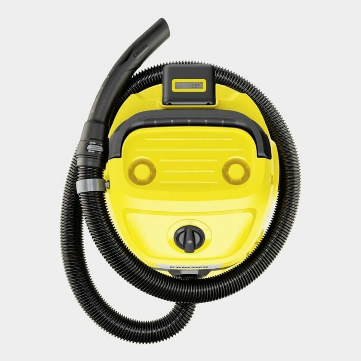 KÄRCHER aspiratore solidi liquidi a batteria WD 3-18 V-17/20, filtro a cartuccia, tubo di aspirazione: 2 m, contenitore in plastica: 17 l, utilizzabile con batteria 18V non inclusa