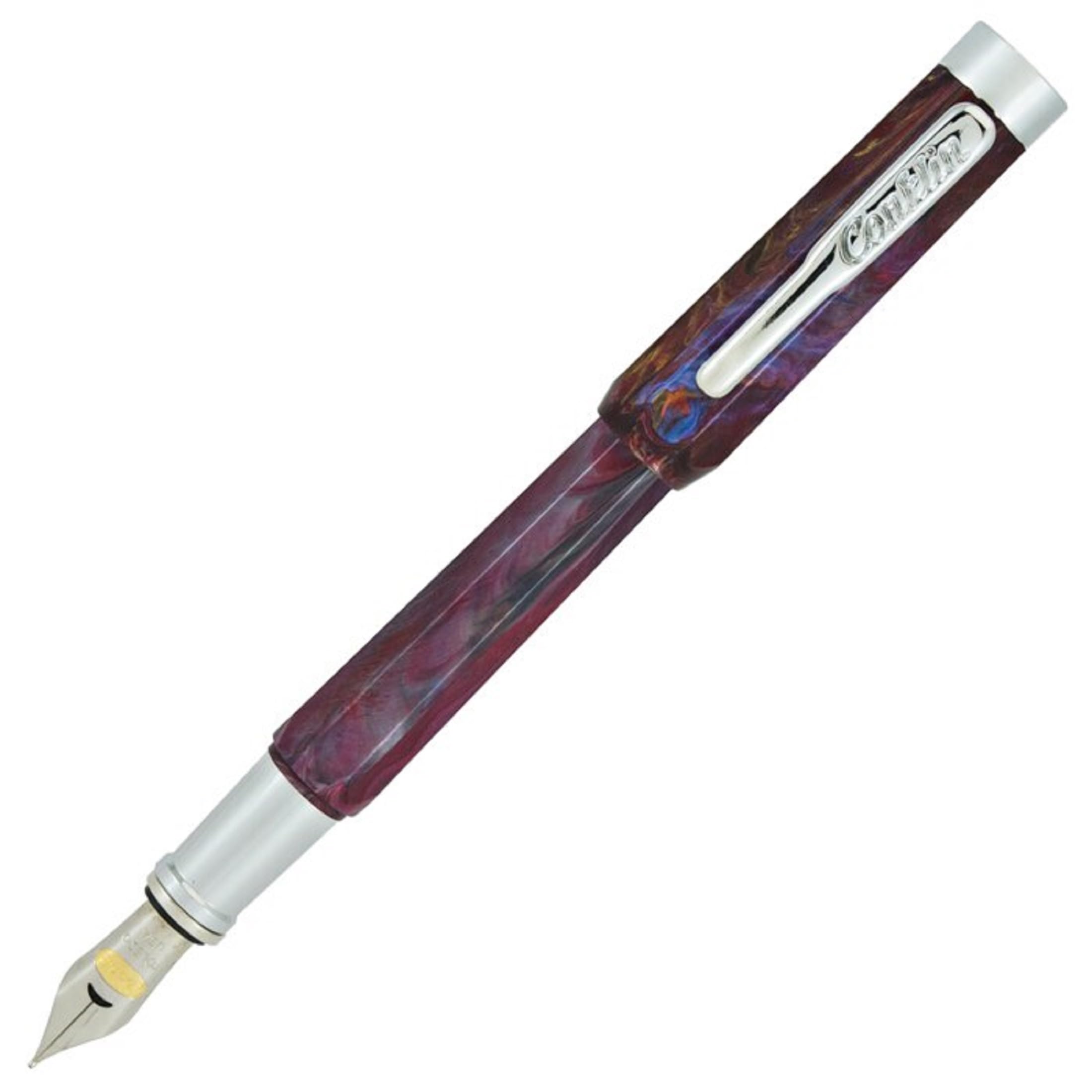 Conklin Nozac Piston Toledo Red Dolma Kalem F Uç