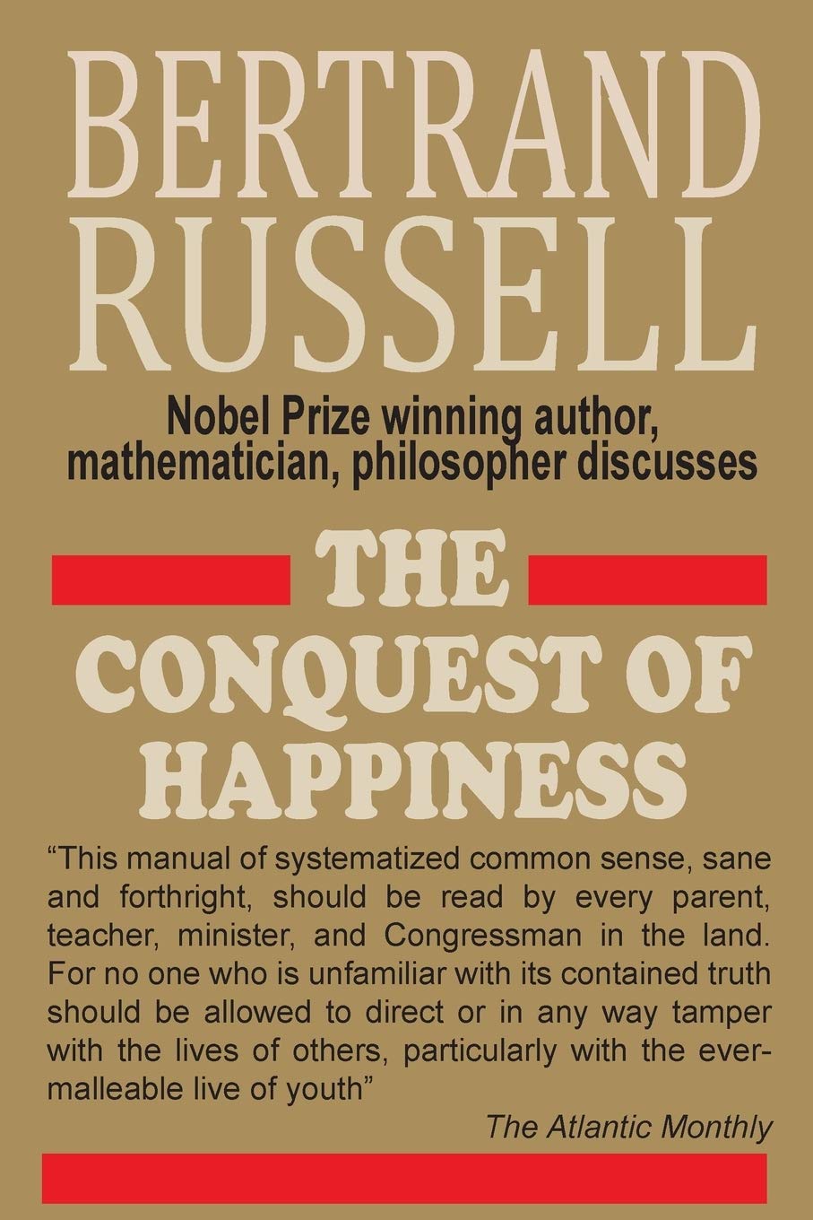 The Conquest of Happiness Paperback – 15 Jan. 2019
