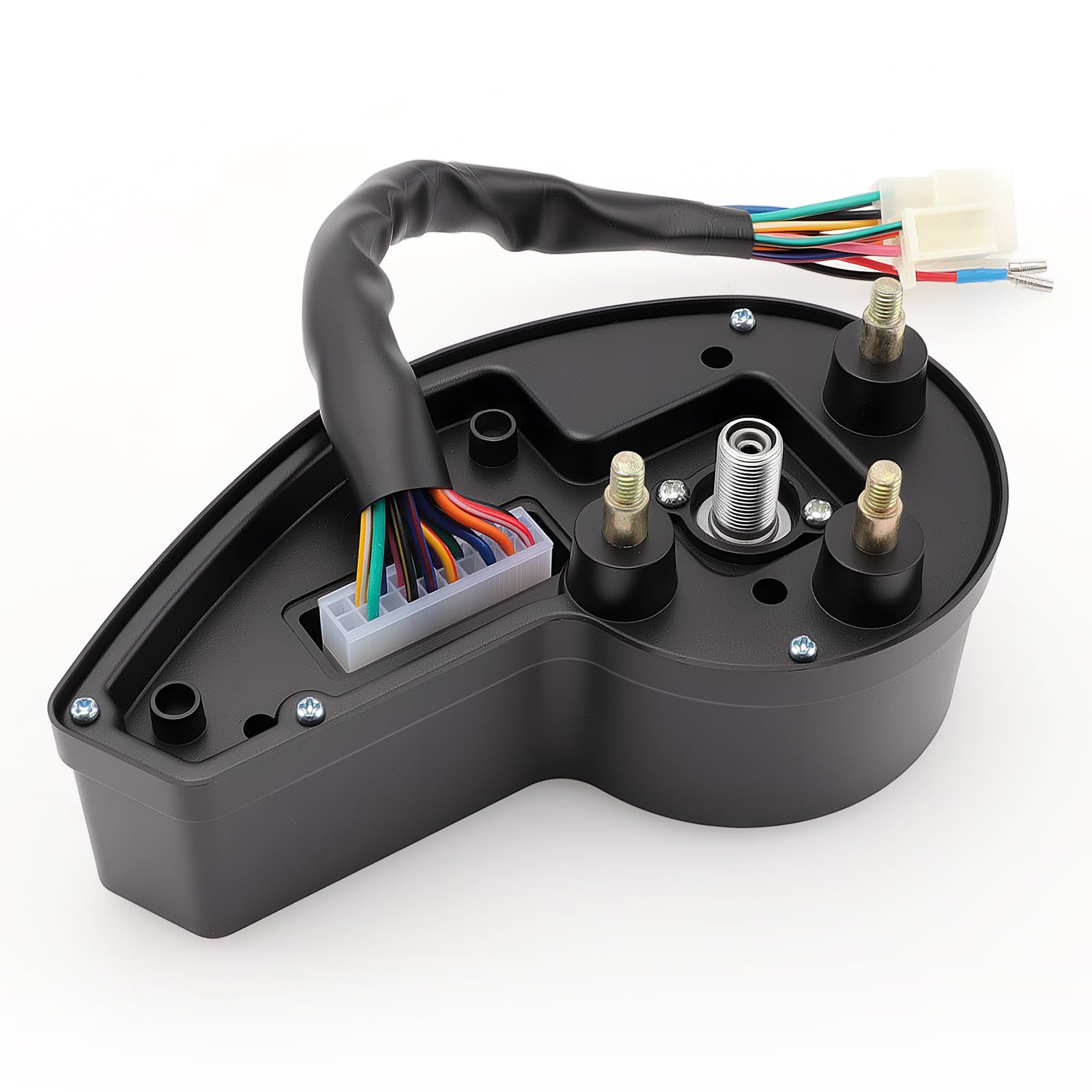 Geloo Tachymètre de moto 10000 tr/min, Compteur Vitesse Moto Rétroéclairage, étanche, jauge pour Honda NXR150 NXR125 Réglage automatique de la luminosité