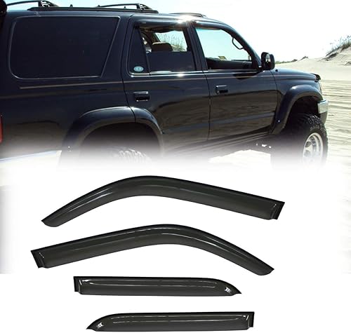 4pcs para 1996-2002 4Runner Sun Rain Guard Viseras de ventana disponible en Yaxa Costa Rica