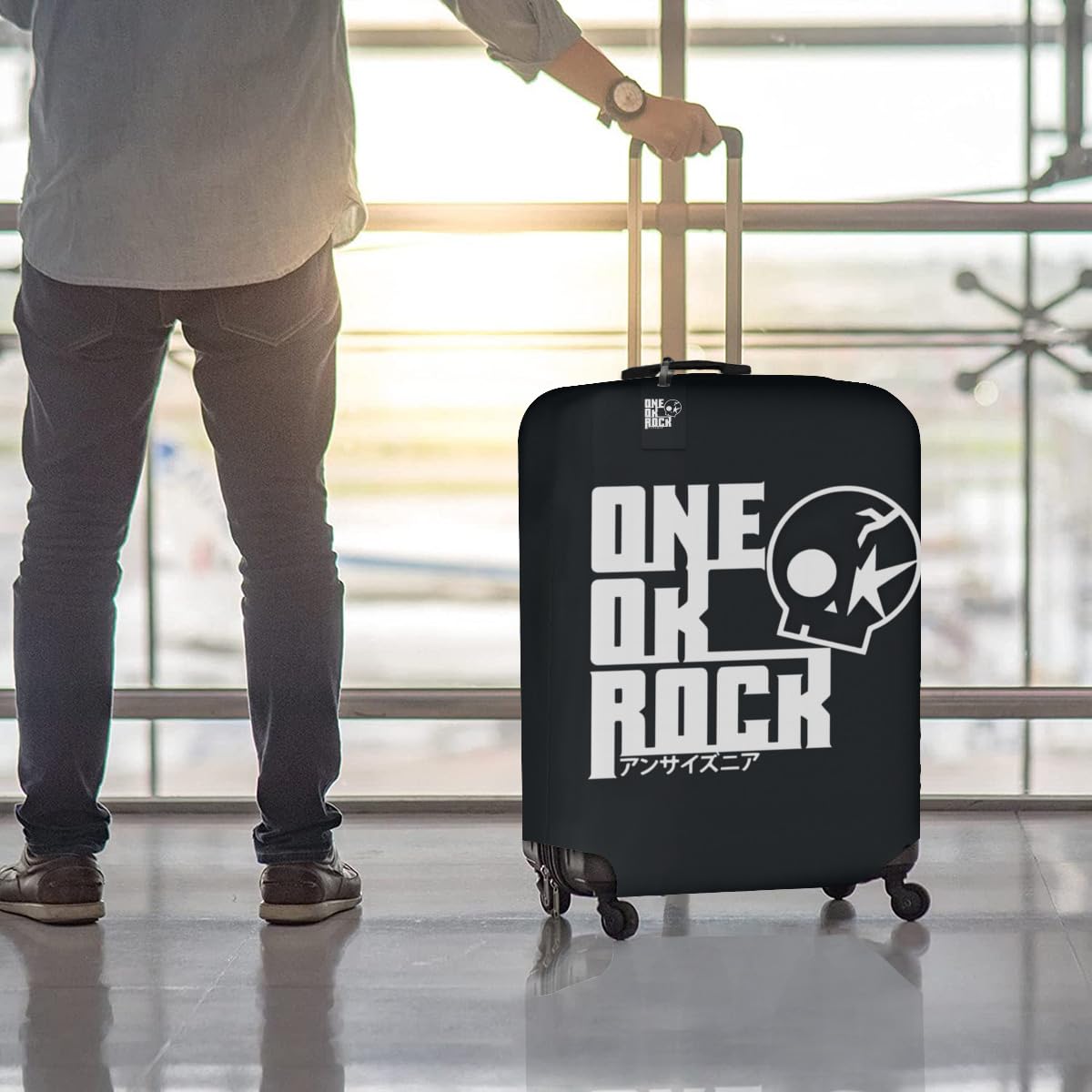 Amazon.co.jp: ワンオクロック ONE OK ROCK スーツケースカバー 荷物