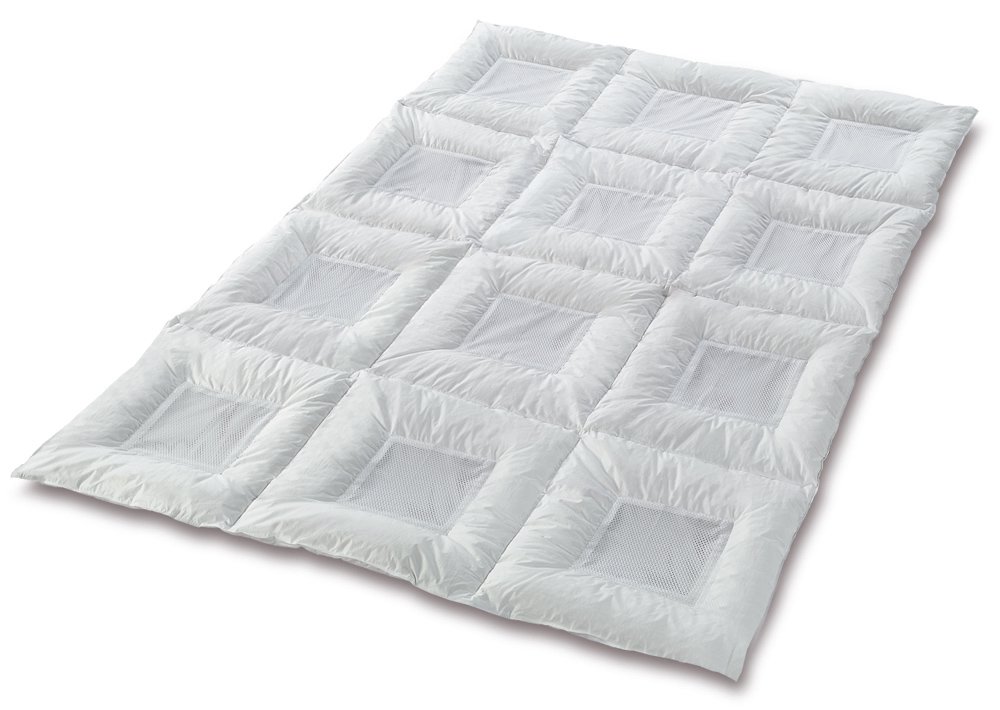 60689 Zudecke Premium Light, 155 x 220 cm, 190 g, weiß