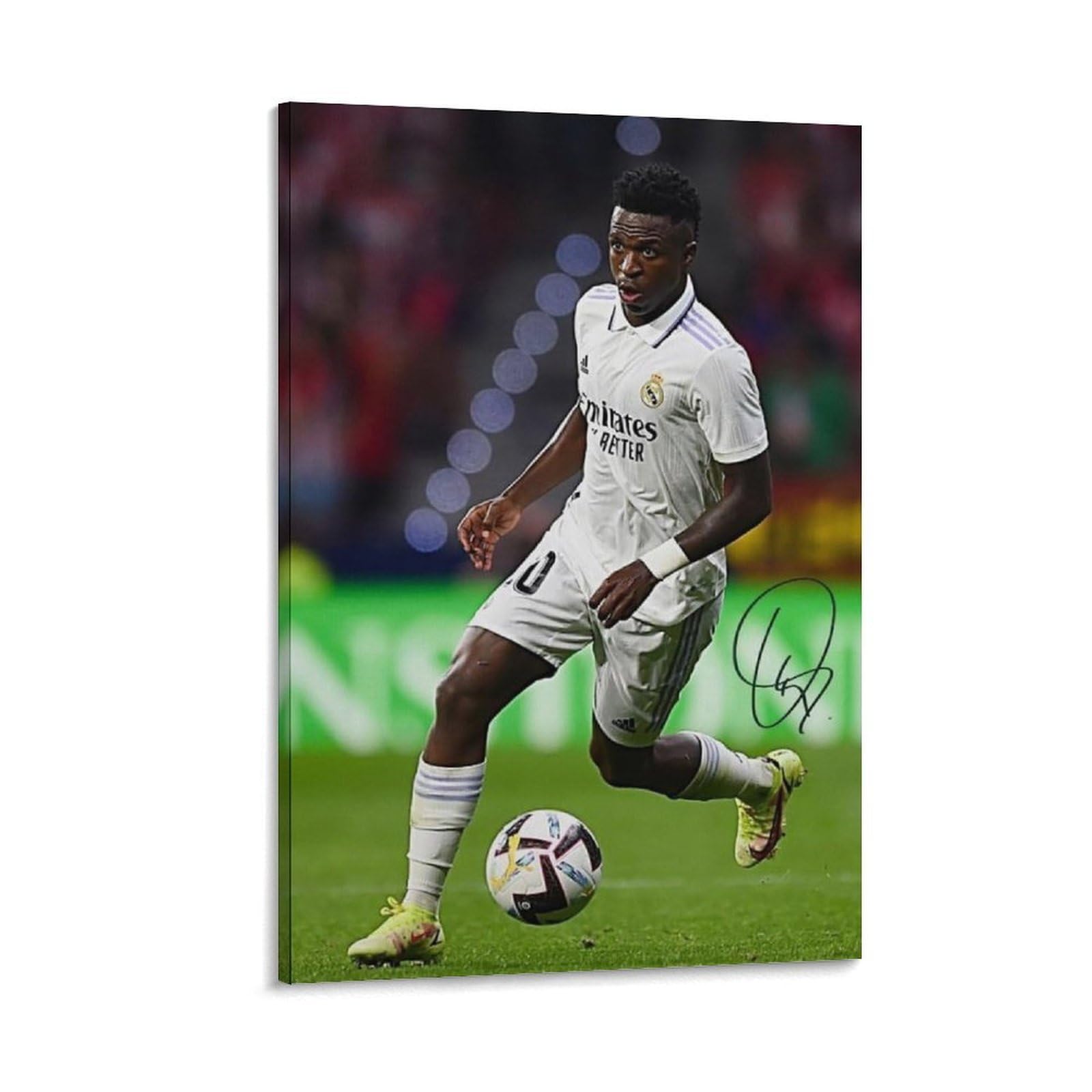 ASUIU Vinicius Jr Canvas Poster Poster Cool Artworks Painting Wall Art Canvas Prints Hanging Picture Posters 12x18inch(30x45cm)