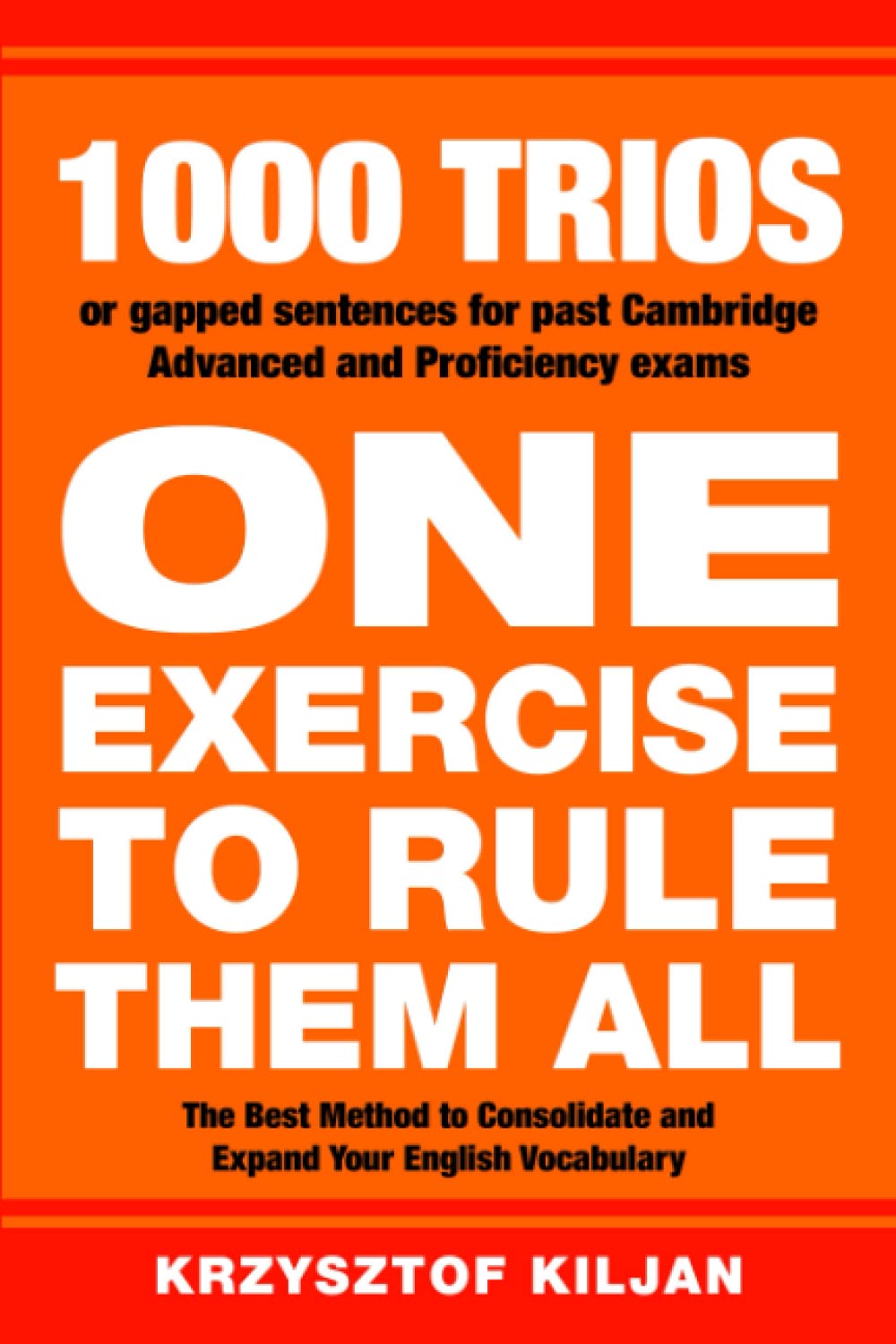 1000 TRIOS: or gapped sentences for past Cambridge Advanced and Proficiency exams
