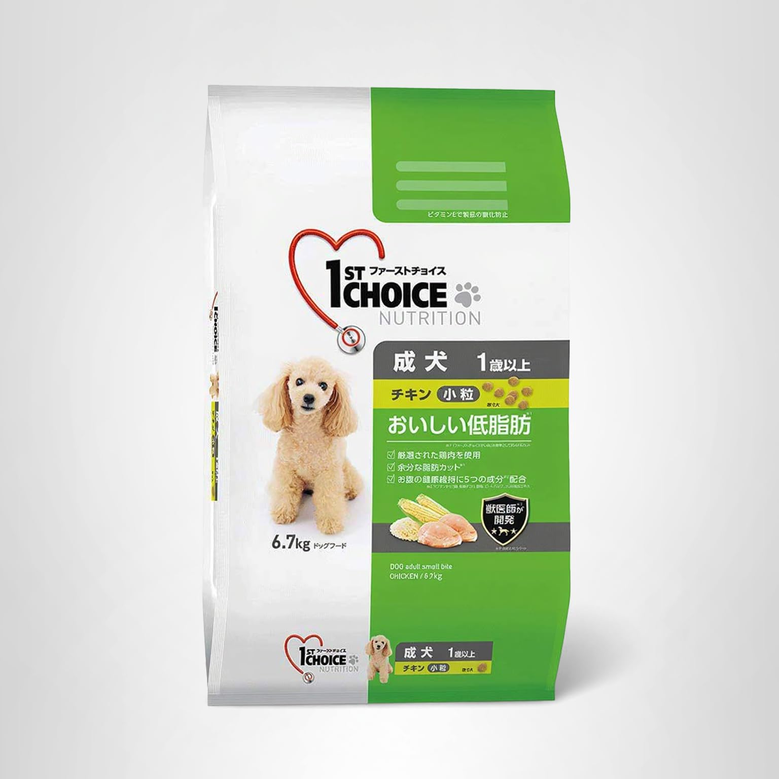 Amazon.co.jp: ファーストチョイス ドッグフード 成犬 1歳以上 小粒