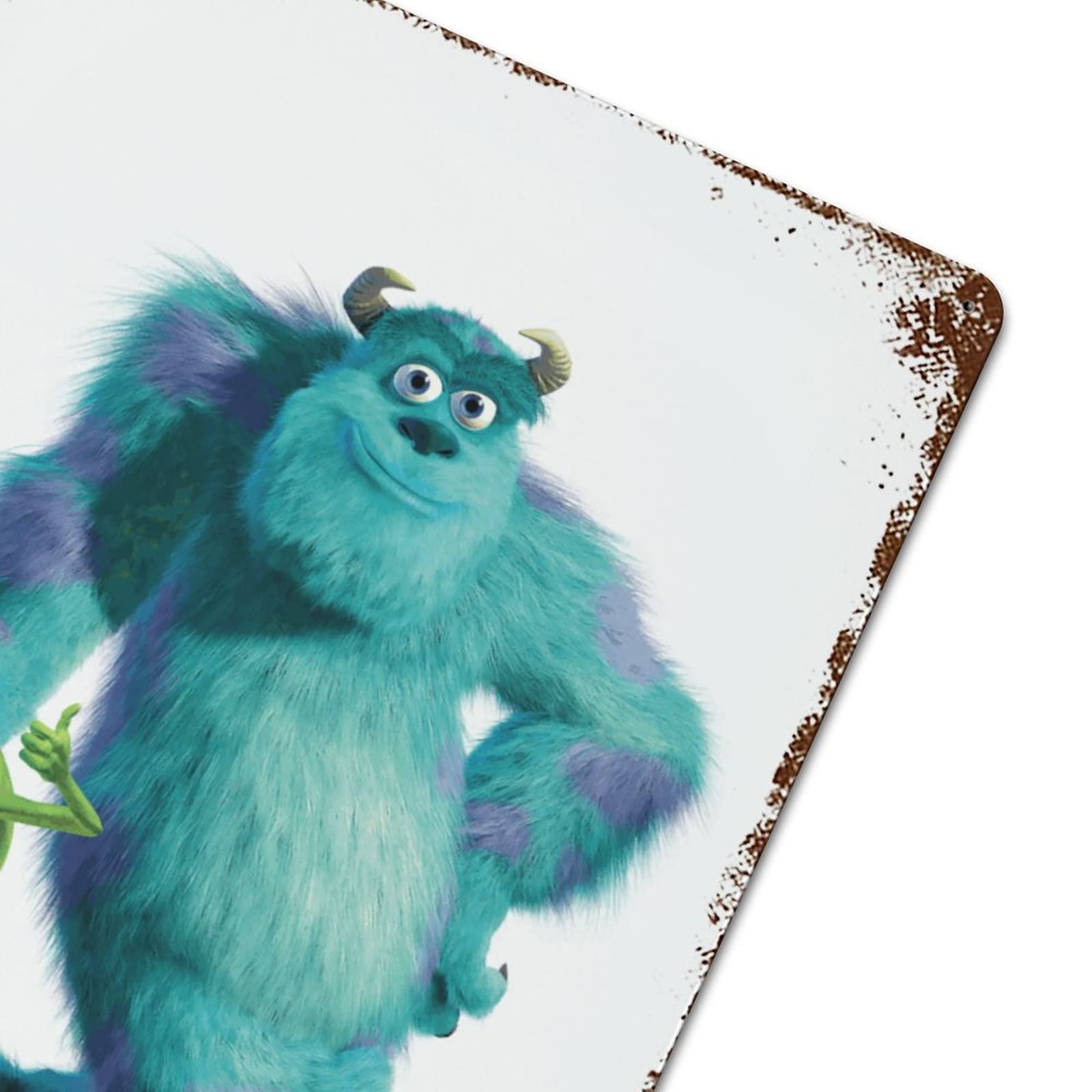 Amazon.co.jp: モンスターズインク マイク サリー ブリキの看板