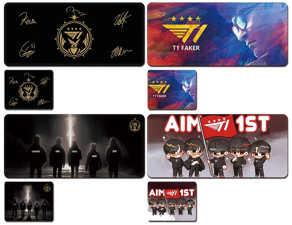 Amazon.co.jp: T1 マウスパッド FAKER ONER ZEUS GUMAYUSI KERIA 非 