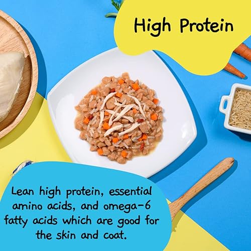 Miniatura 5 de MOOCHIE Soft Puppy - Alimento húmedo para perros  Crecimiento saludable  Pollo, carne de res, verduras y arroz  Sin sabores artificiales ni