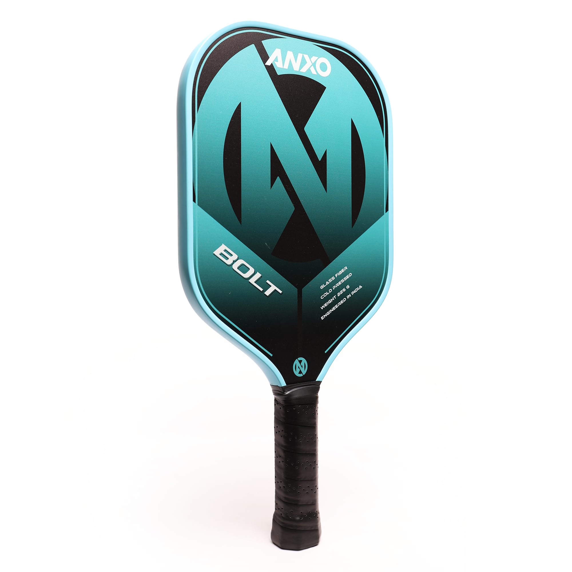 ANXO Bolt Pickleball Racket | Lightweight Glass Fiber Surface | Cold Pressed PP Honeycomb Core | UV Logo | 225g ±5g | Enhanced Power, Speed & Control 2