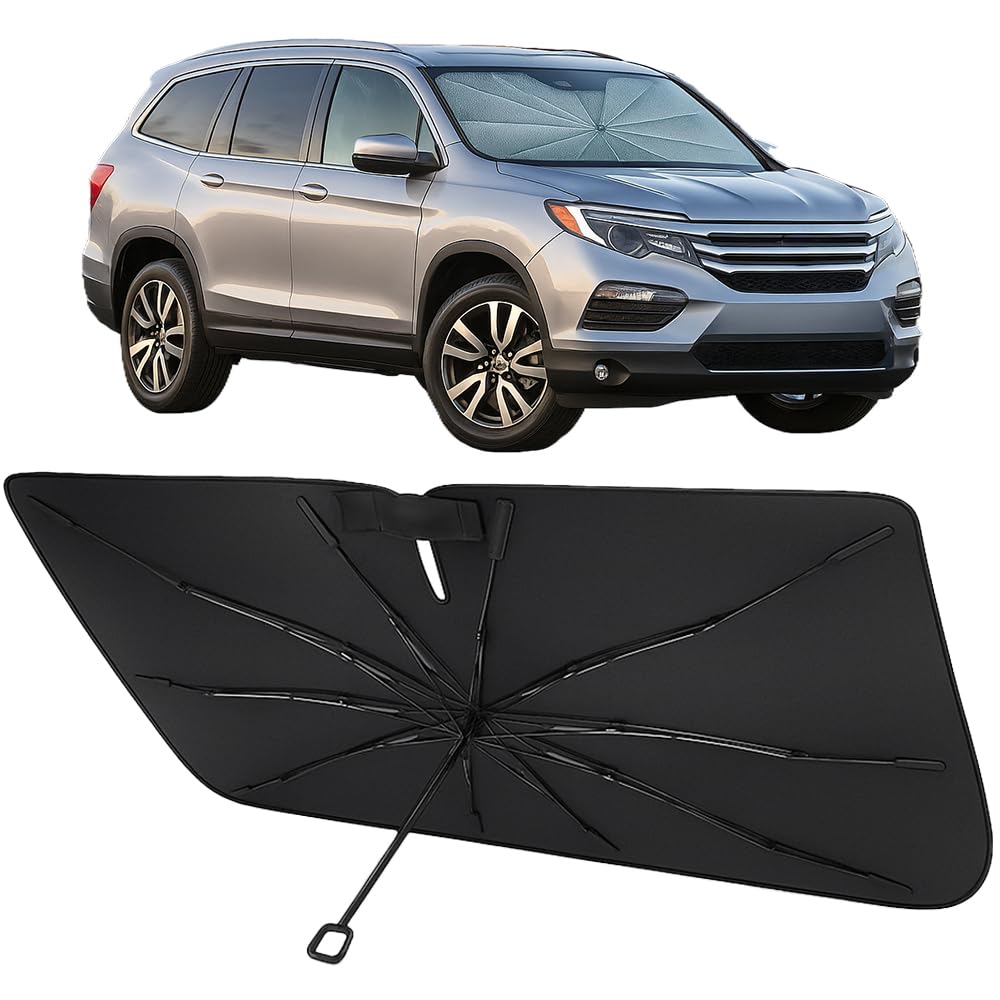 Proadsy Custom Fit Windshield Sun Shade Umbrella for 2016-2026 Honda Pilot
