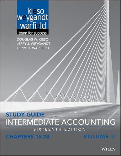Study Guide Intermediate Accounting, Volume 2: Chapters 15 - 24