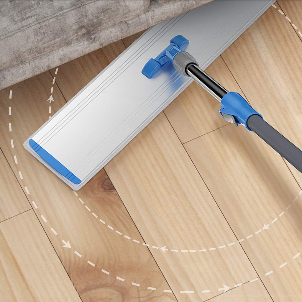 Mop Rotante Materiale per la Pulizia della casa Tessuto Mop Piatto Spazzare Pavimenti duri Pulizia di Persone Pigre