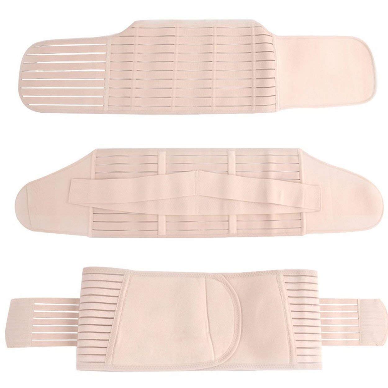 Cintura elastica da donna per gravidanza, maternità, traspirante, post parto, pancia snellente, colore-L
