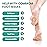 Welnove 42pcs Callus Pad with Water-Resistant Self-Stick Adhesive, Protects Foot, Heel and Toes from Rubbing and Friction,Oval Shape Design,Reduce Pressure and Friction from Shoes Rubbing-Skin Color