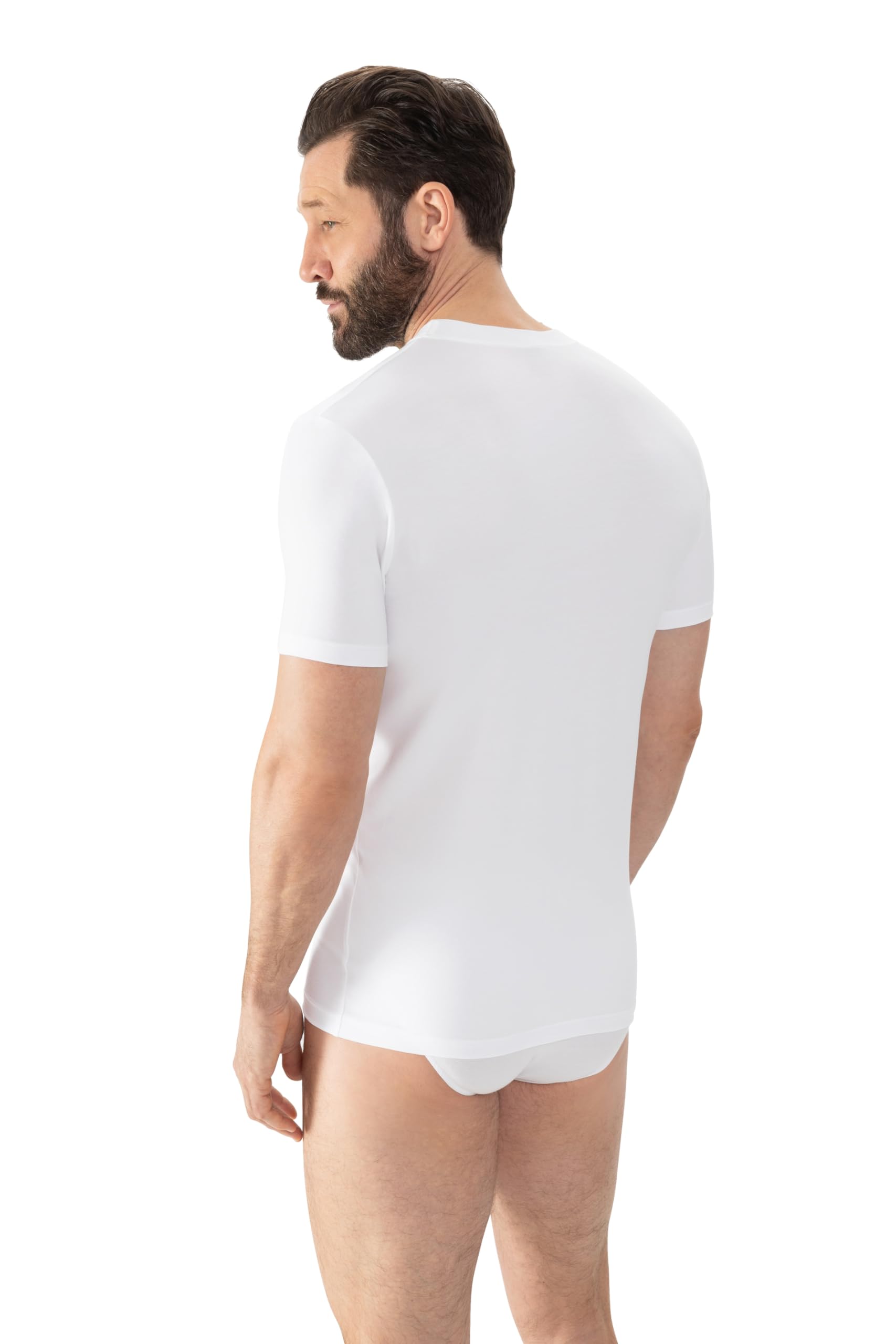 Mey Herren Shirt - Halbarm T-Shirt mit Rundhalsausschnitt - Basic Serie Dry Cotton - 46103