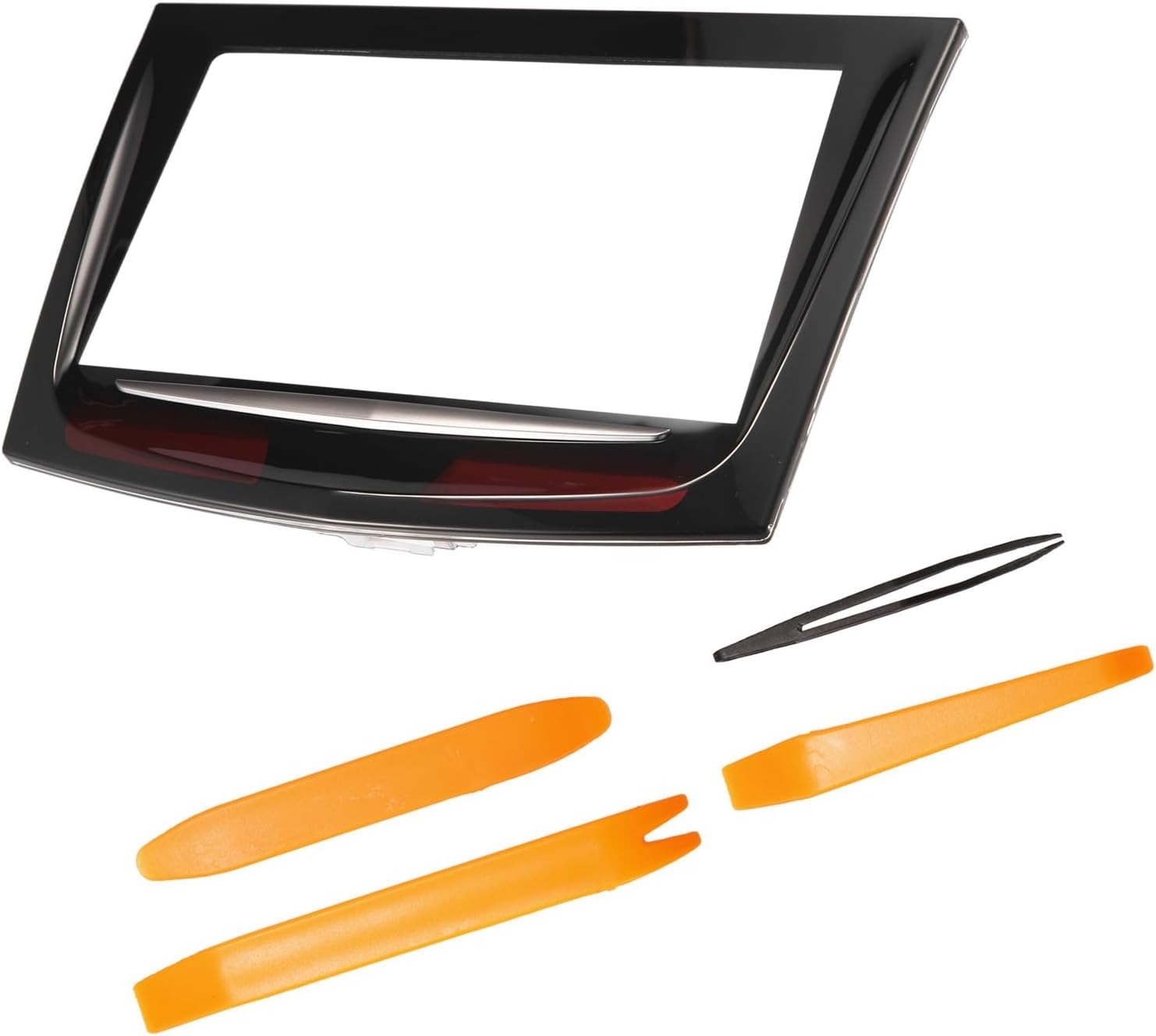 1 Set Touch Screen Display for CUE Infotainment System for Cadillac ATS CTS ELR Escalade SRX XTS 2013-2017 20867046 Gel Free Touch Screen Protector W/Trim Remove Tool Replacement
