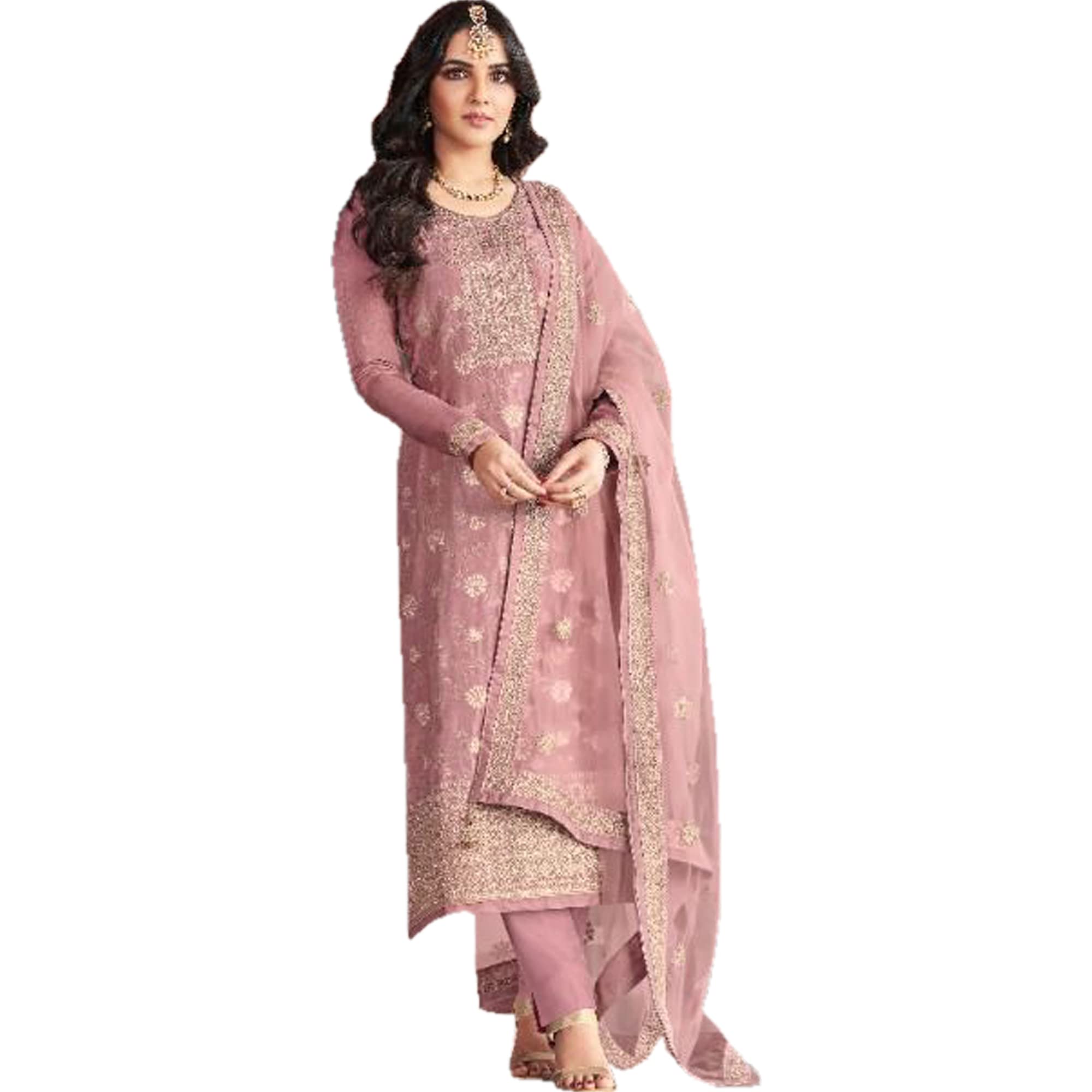 stylishfashion Ready to Wear Cotton Salwar Kameez Palazzo Suits