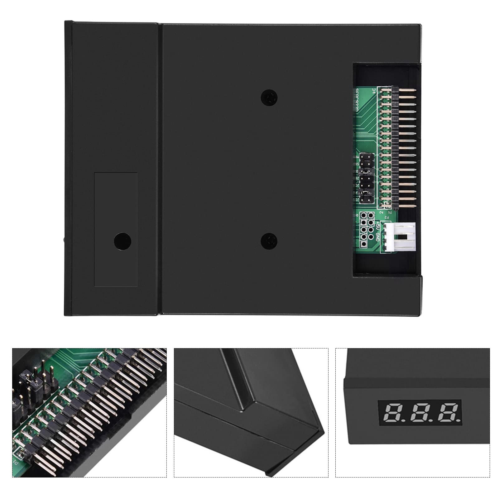 Emulador De Unidad De Disquete USB De 3,5", Emulador De Disquete Industrial SFRM72-TU100K, Para Equipos De Control Industrial: Protección De Datos Segura, Fácil Instalación, Interfaz USB De Seguridad
