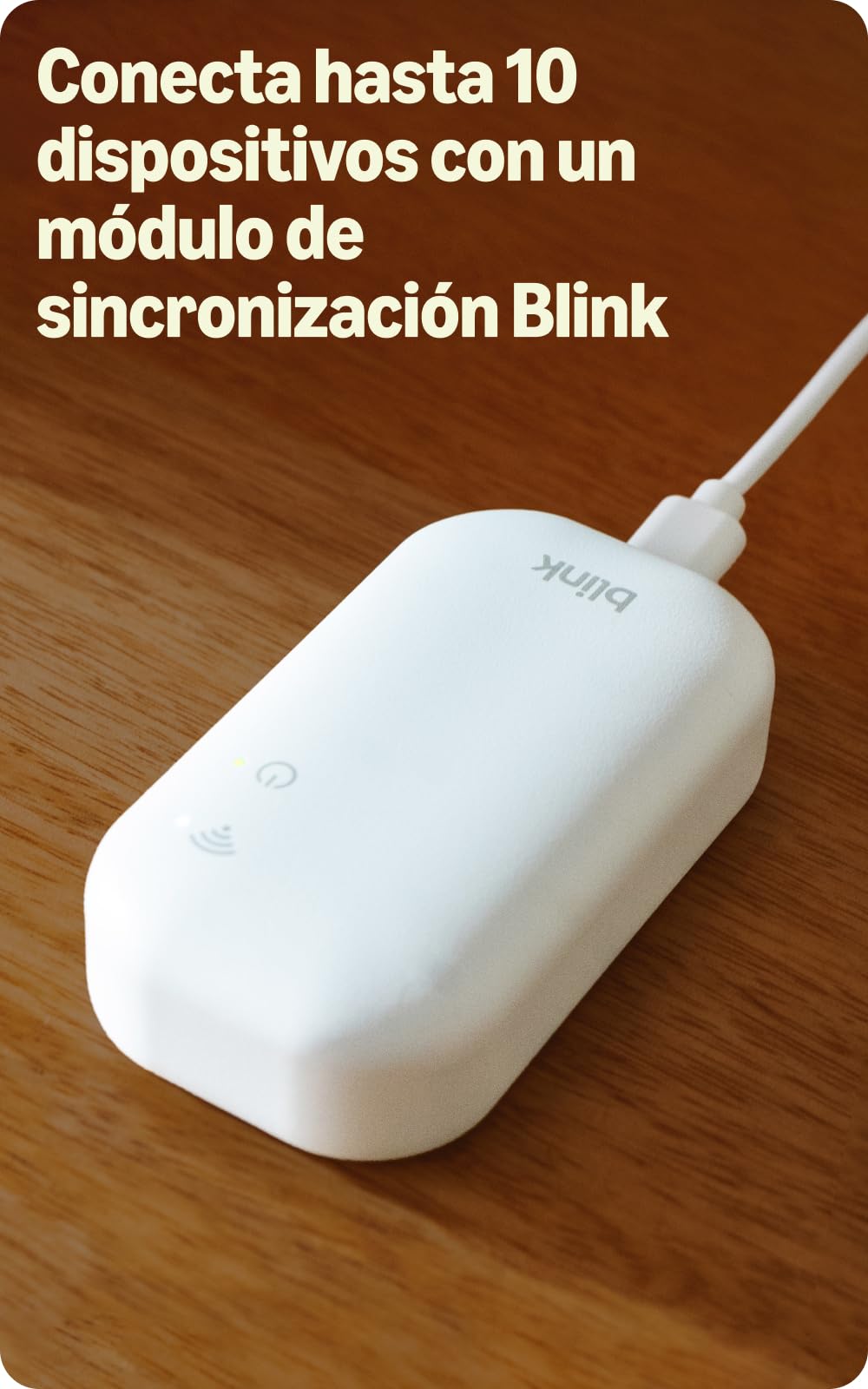 Cámara exterior 2K+ Blink (última generación) — cámara de seguridad inteligente inalámbrica, resolución de vídeo 2K, módulo de sincronización básico Incluido: sistema de 1 cámara, Blanco — view 8
