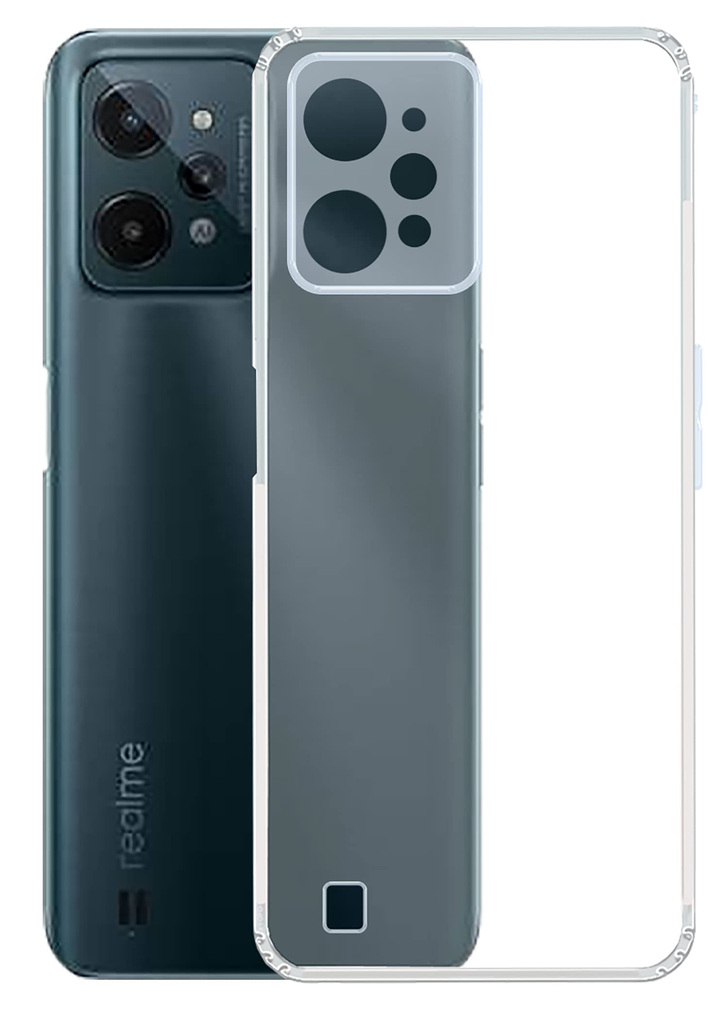 YOFO Back Cover for Realme C31 (Flexible|Silicone|Transparent|Camera Protection) (B0B9489CJB) Amazon Price History, Amazon Price Tracker