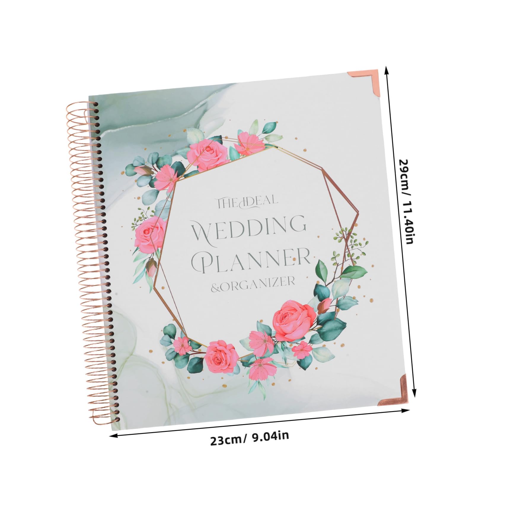 SEWACC Hochzeitsplaner Buch aus Papier mit Checkliste Detailliertem Zeitplan und Budgetplanung für Verlobung und Hochzeit