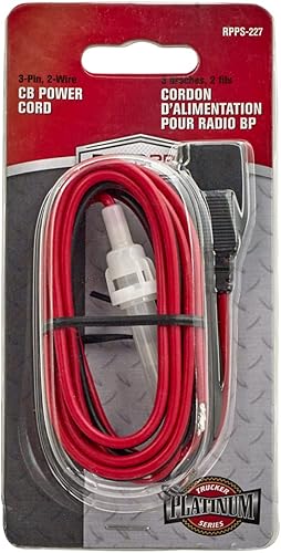 Miniatura 5 de Cable de alimentación fundido de radio CB de 3 pines 2