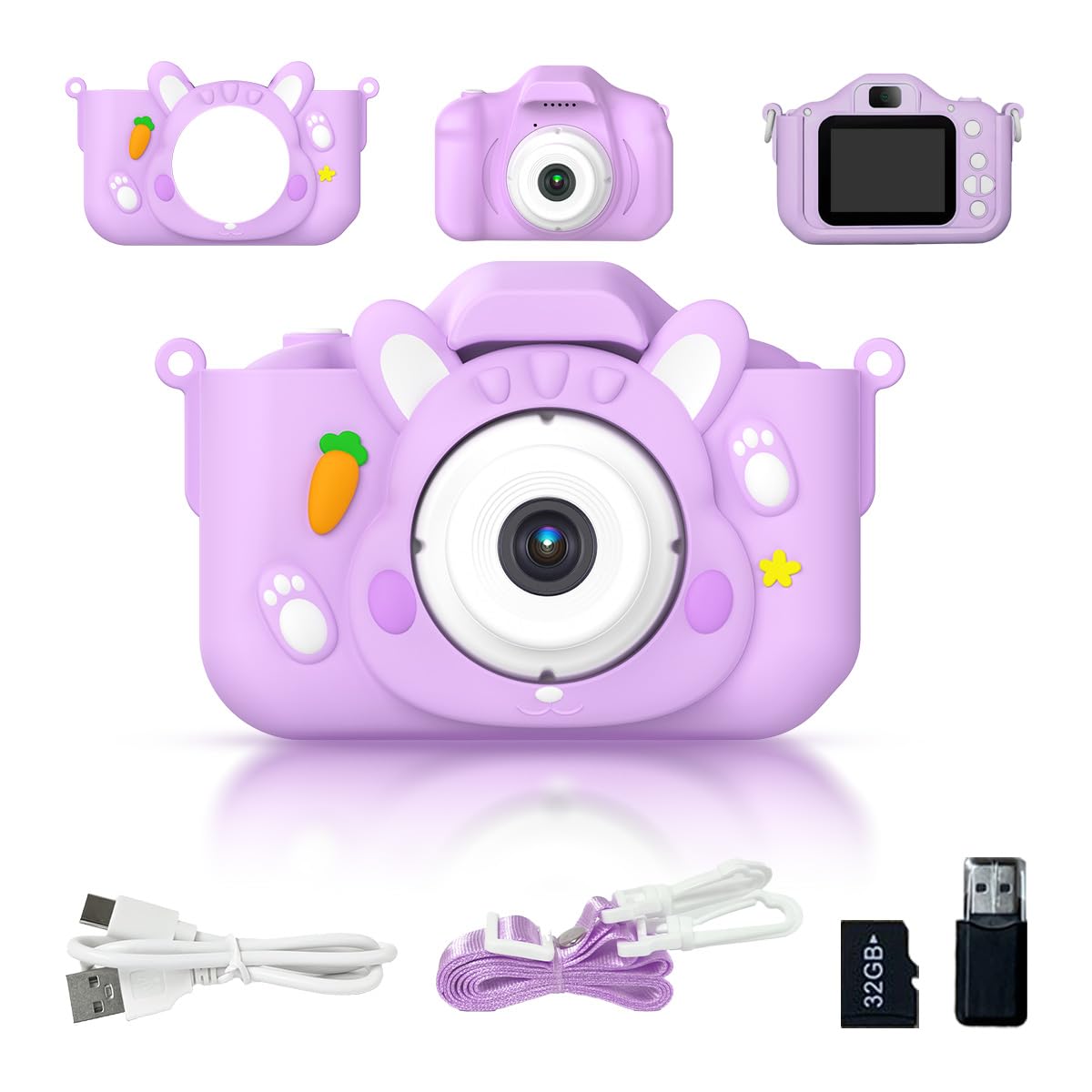 Amazon.co.jp: [First.B] トイカメラ キッズカメラ 子供用 4800万画素
