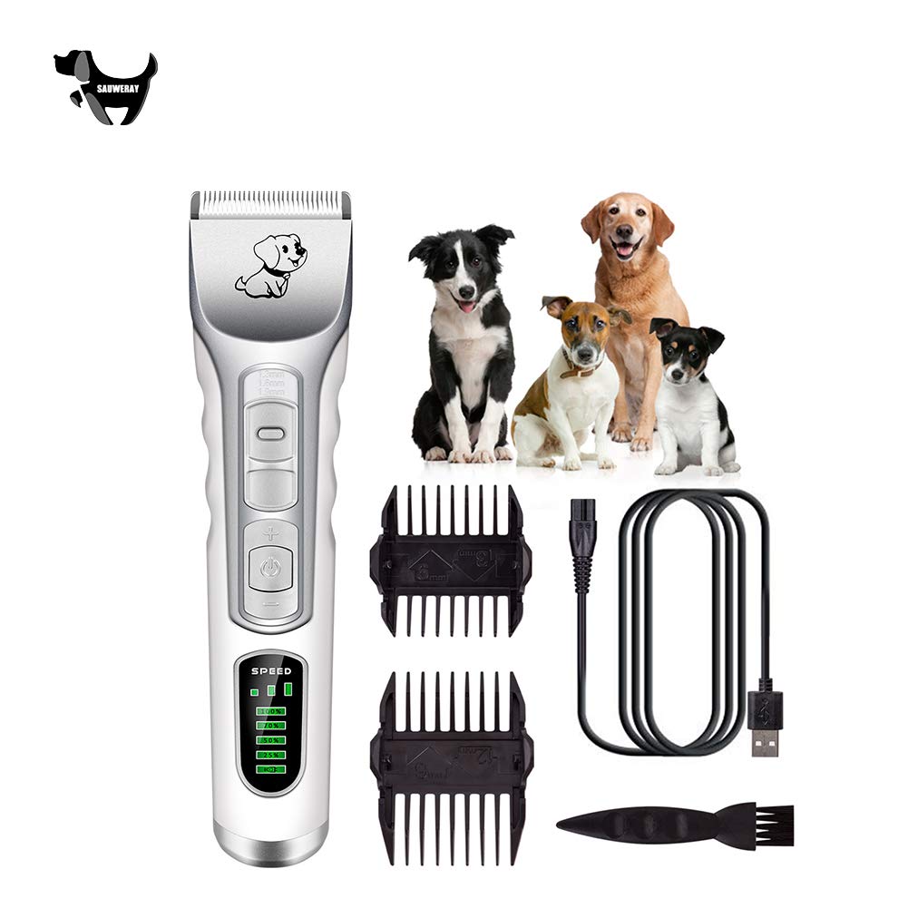 Tondeuse chien rechargeable pour toiletter votre compagnon dans le jardin