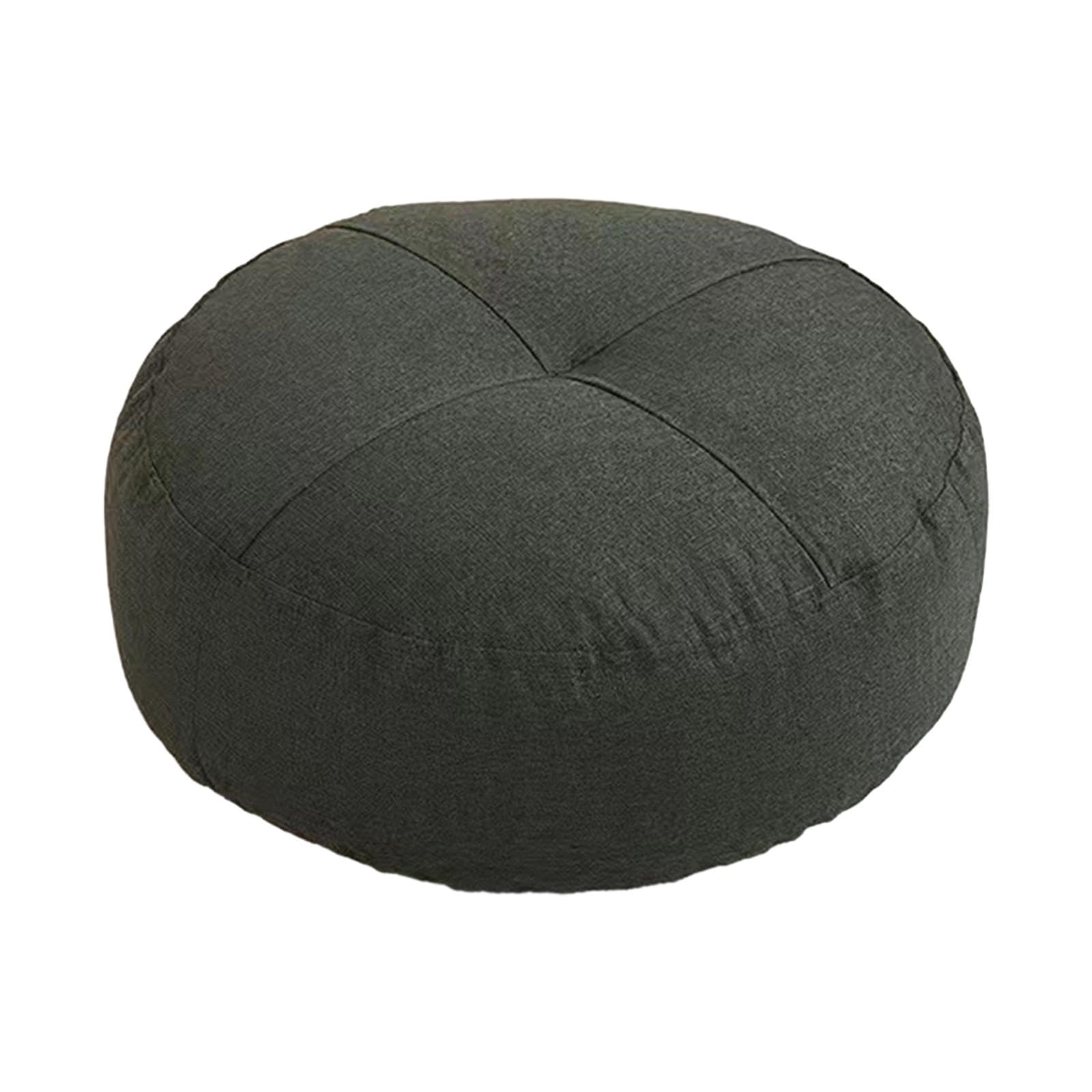 ATORSE Round Floor Pillow Meditation Floor Pillow for Floor Seating Chair Sofa Deep Gray|Home & Garden|Home Dacor> Pillows-image-30
