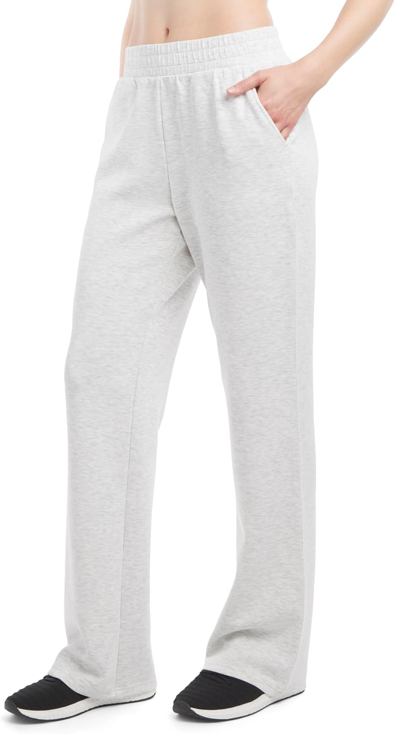 Danskin Womens Cloud Flare Leg Sweatpants with Pockets Danskin Womens Cloud Flare Leg Sweatpants with Pockets