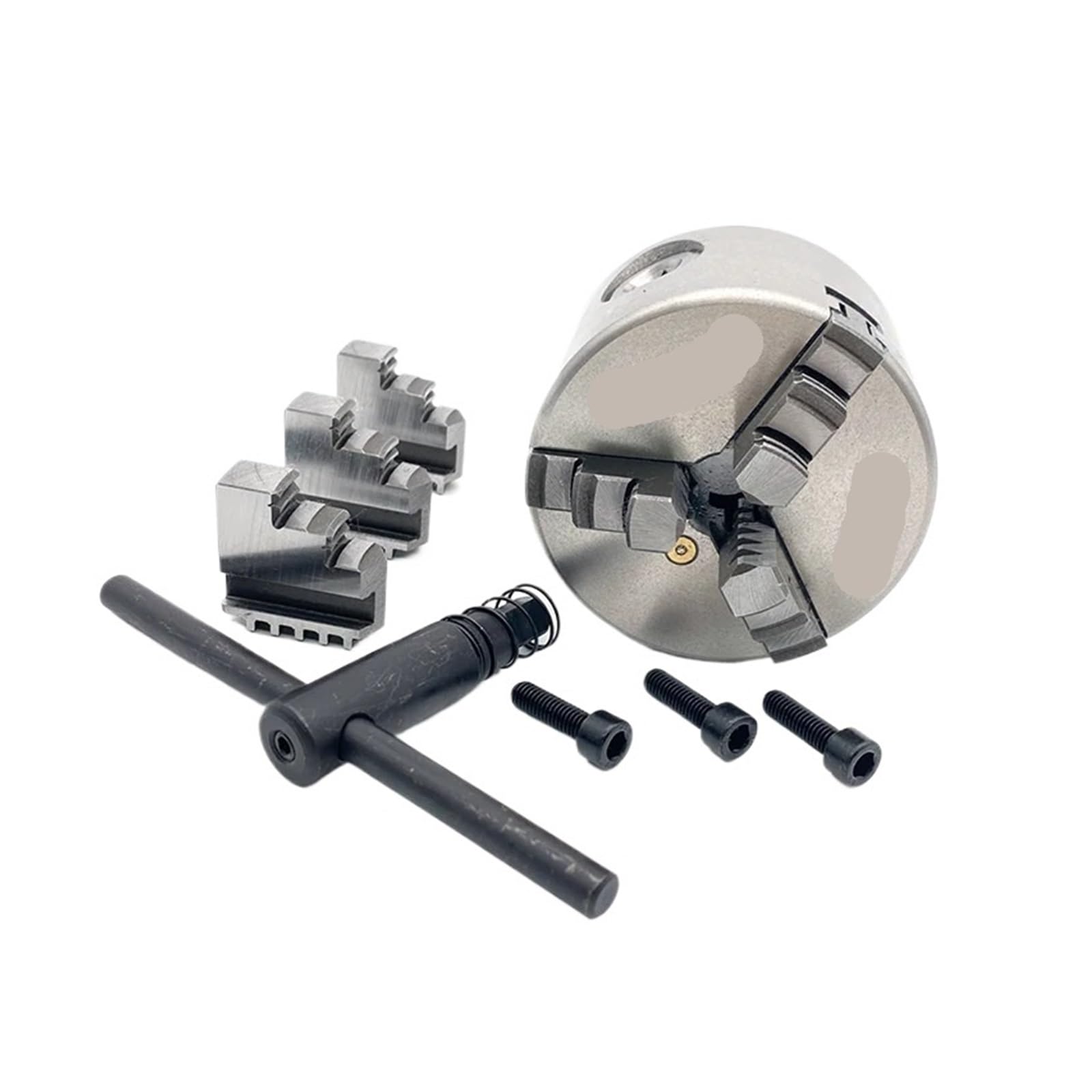 Iklaaqetbxps One Color Lathe Chuck, K11-80 3 Jaw Self-Centering