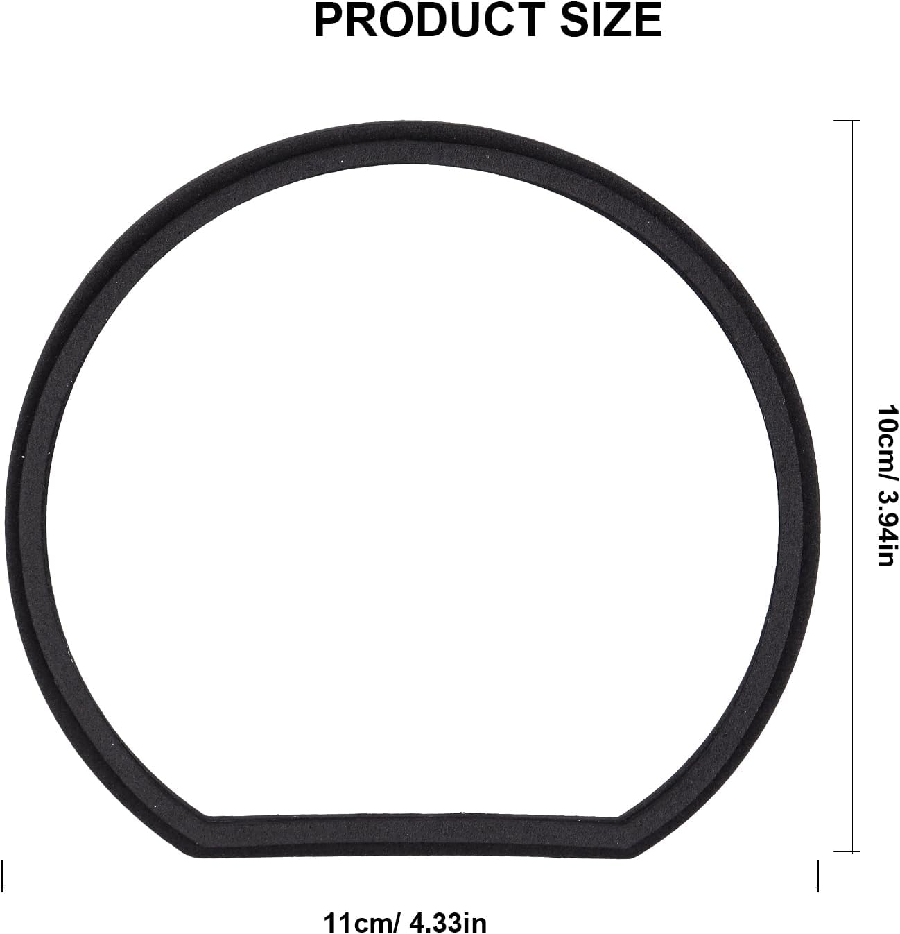 Vacuum Parts Replacement Gasket Compatible with Ryobi 18v Stick Vacuum Cordless Dust Bin Lid, Canister Missing Seal Attachments for PCL720 PBLSV716 PBLSV717 Silicone - for All PCL PBl Models(1 Pack